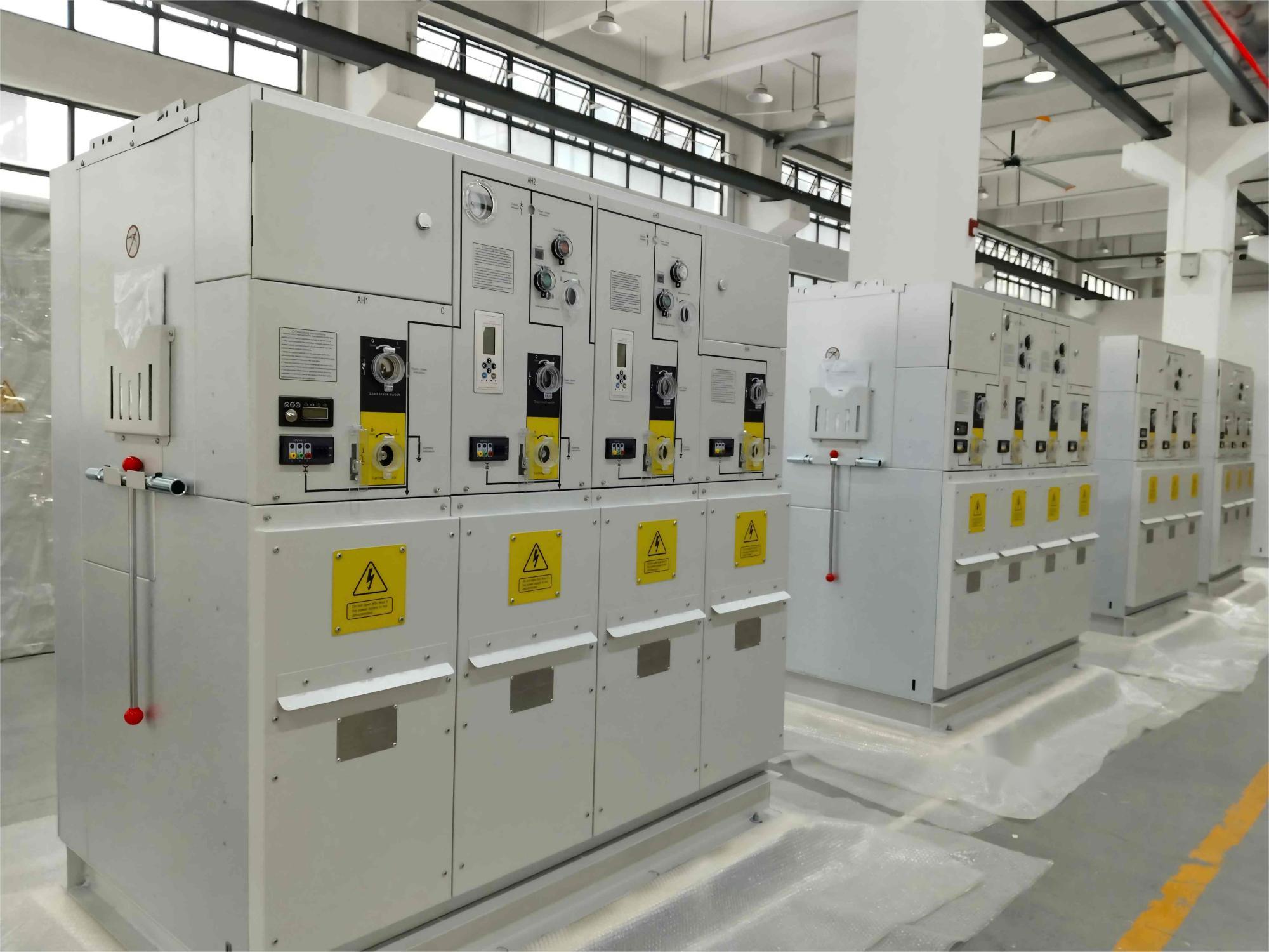 สวิตช์เกียร์เติมแก๊ส 12KV สำหรับโครงการTÜRKIYE